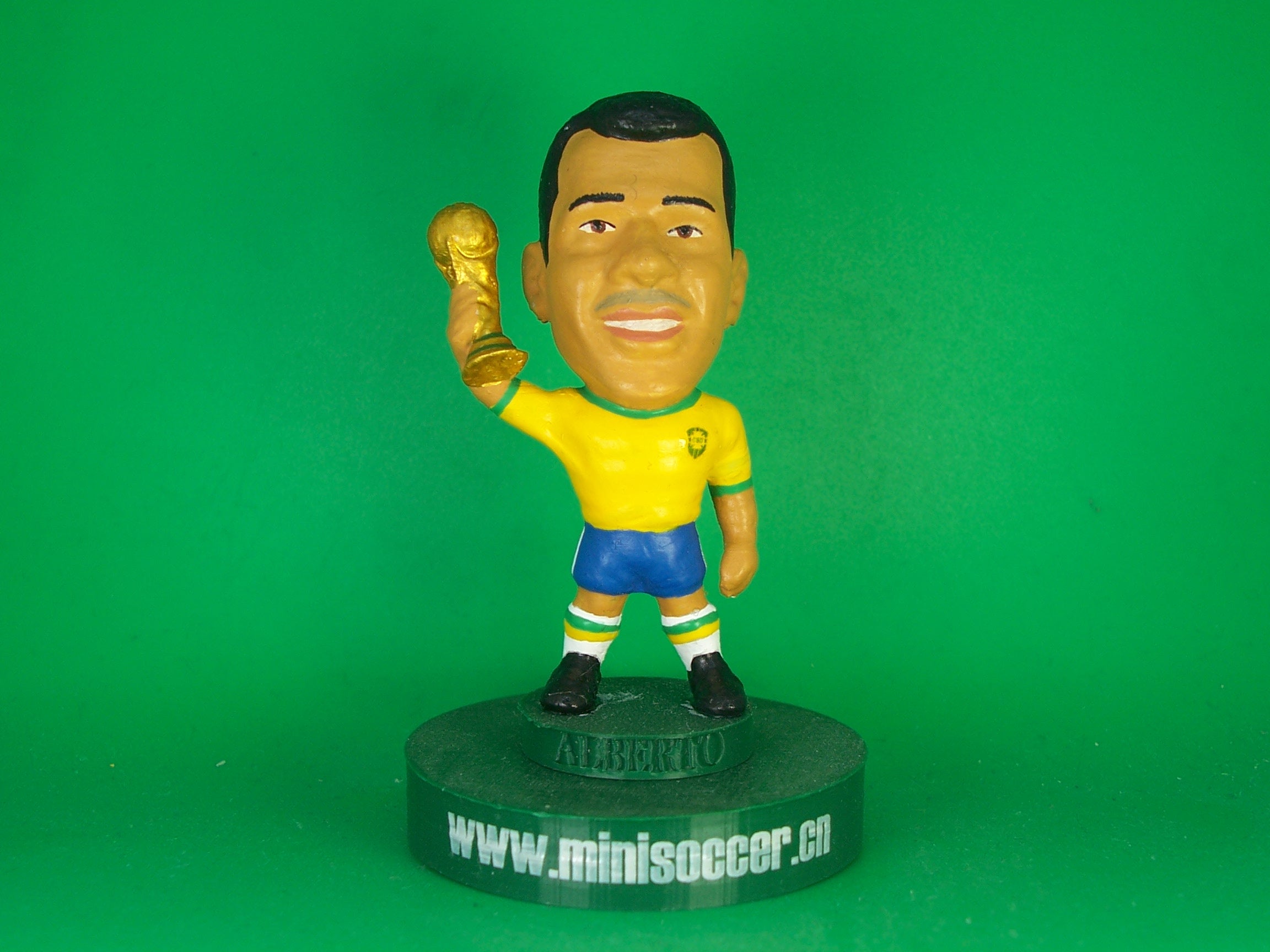 Brazil Alberto World Cup 1970 Champion Moment