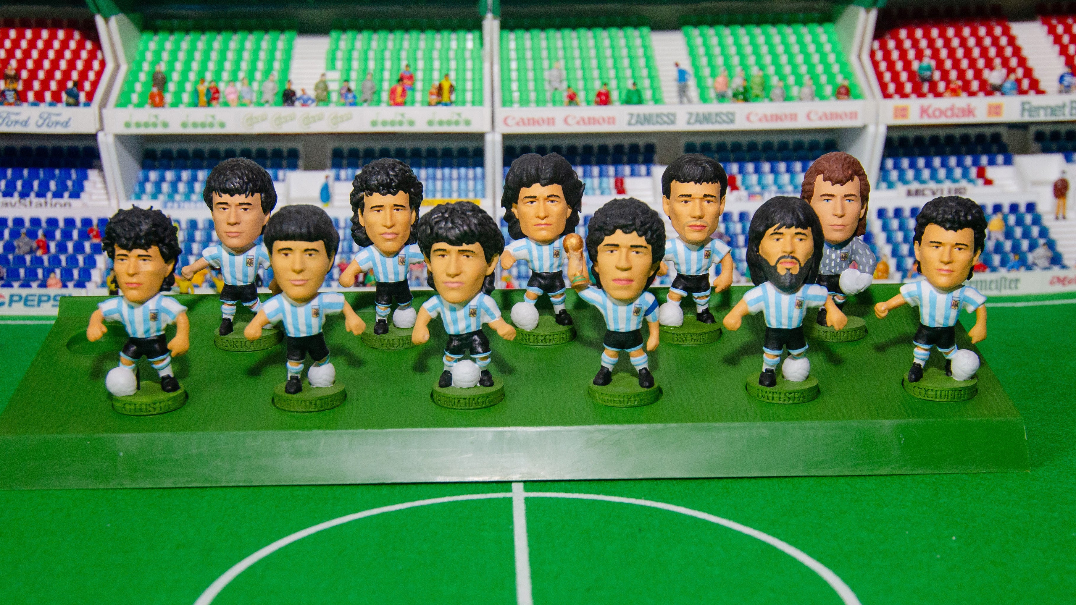Argentina World Cup 1986 Final 11 Players