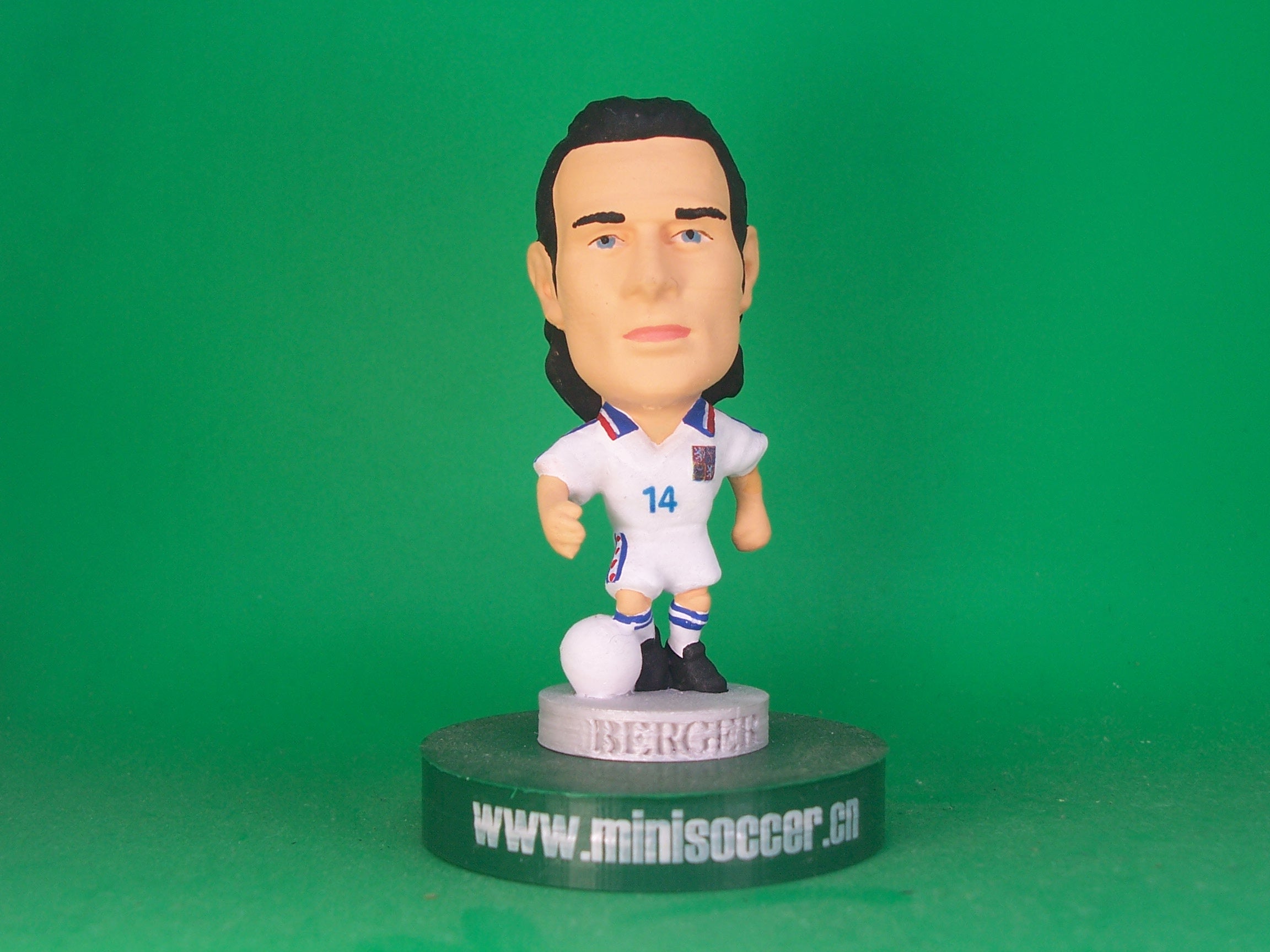Czech Berger Euro 1996 Away