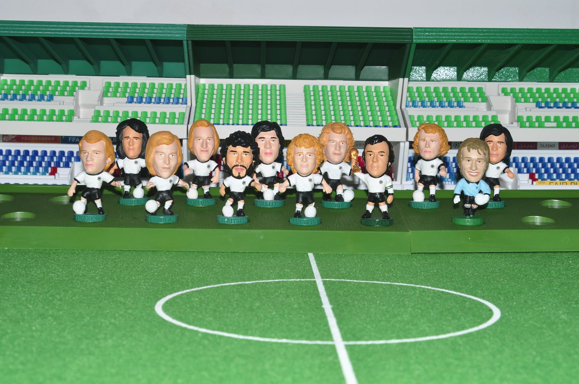Germany 1974 World Cup Team Pack 12 Players