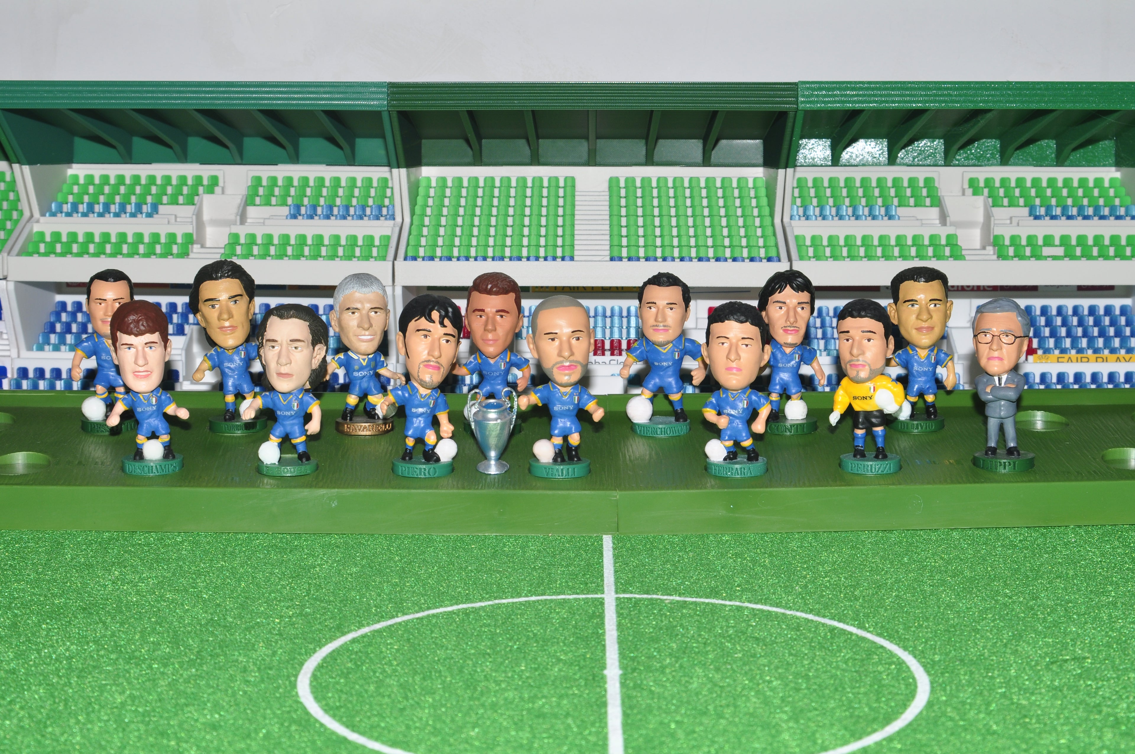 Juventus UCL 1995-96 Final 13 Players and 1 Coach