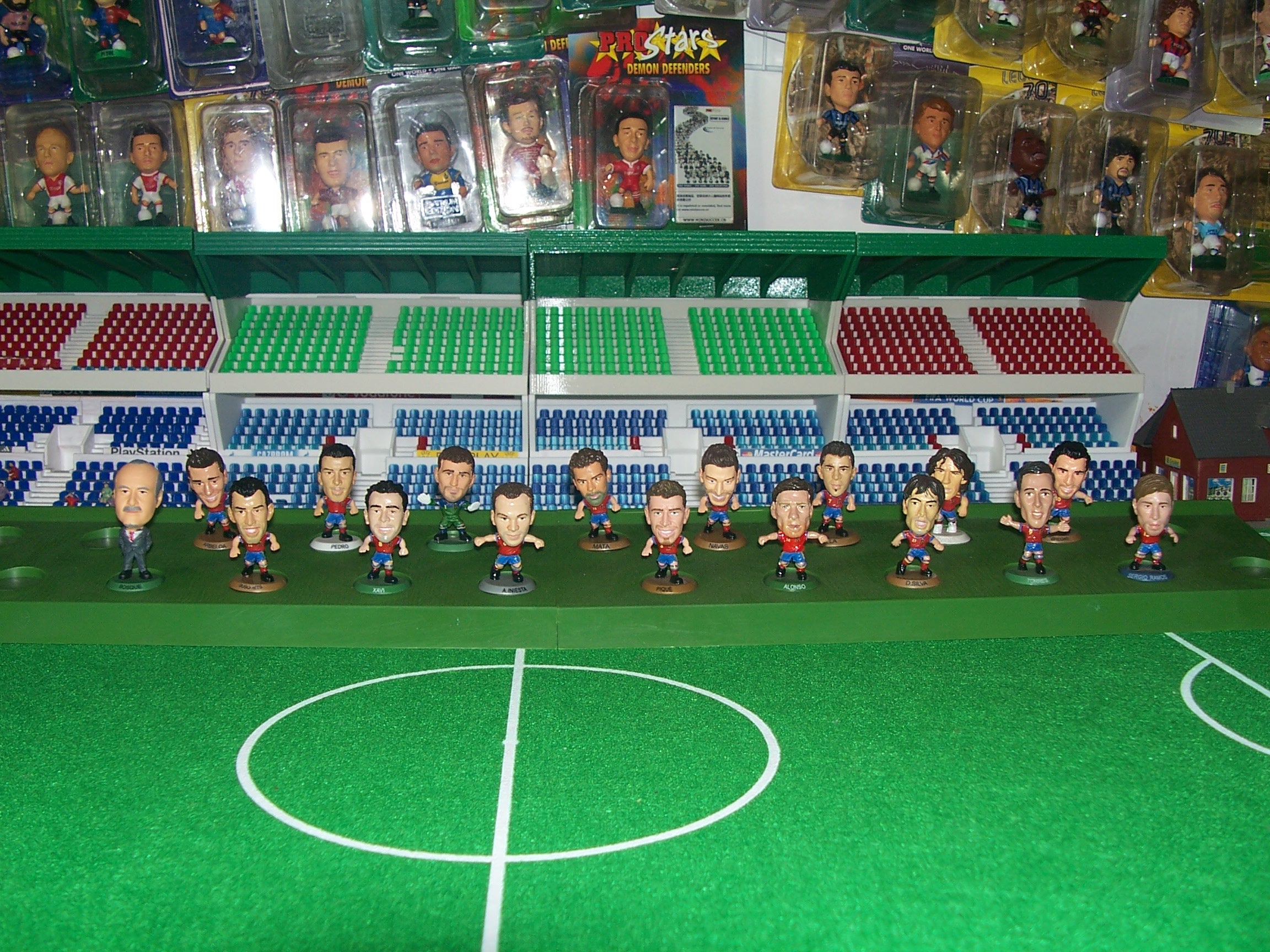 Spain 2010 World Cup Team 17 Players